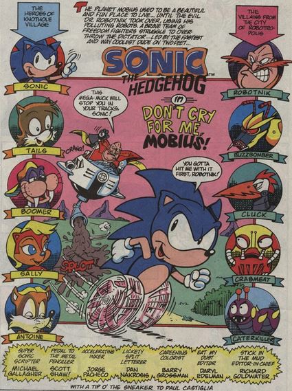 Newbie's Perspective Archie Sonic Reviews Issues 1-29 Deluxe Scripts –  CrystalMaiden77